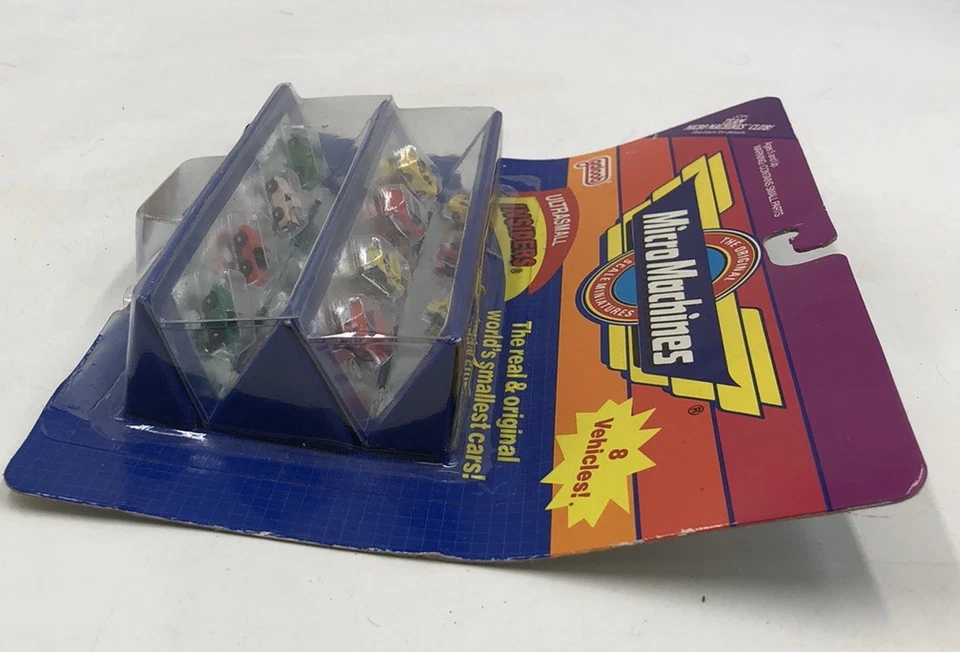 RARE Vintage 1989 Galoob Micro Machines Ultra Small Insiders Set of 8 Minis NEW - Image 3 of 4