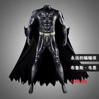 Batman Forever Bruce Wayne Costume Men Cosplay Bodysuit Jumpsuit Cloak Prop Suit