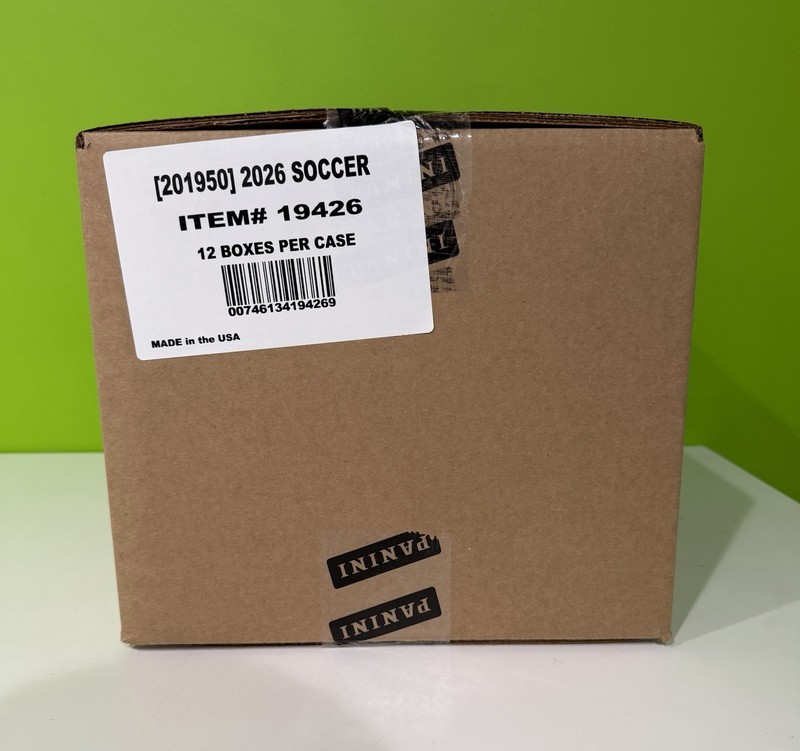 2026 Panini Prizm World Cup Soccer Hobby Case Factory Sealed (12 Box) - C