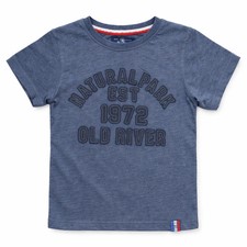 Old River Kinder Sommer T-Shirt, Kurzarm, 4–14 Jahre