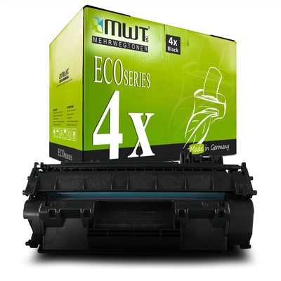 4x Toner for Canon Lasershot LBP 6300 dn, 3479B002 719 Black