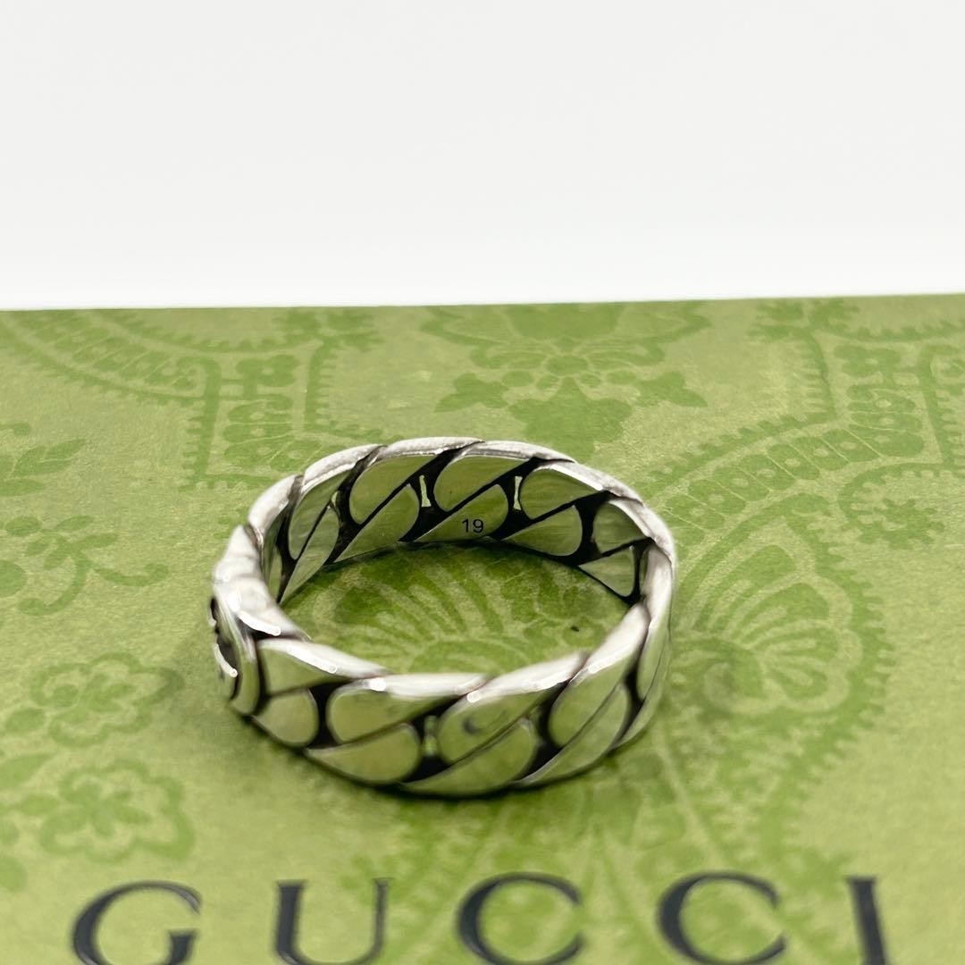 Beautiful item✨ Gucci Ring Interlocking Kihei GG … - image 9