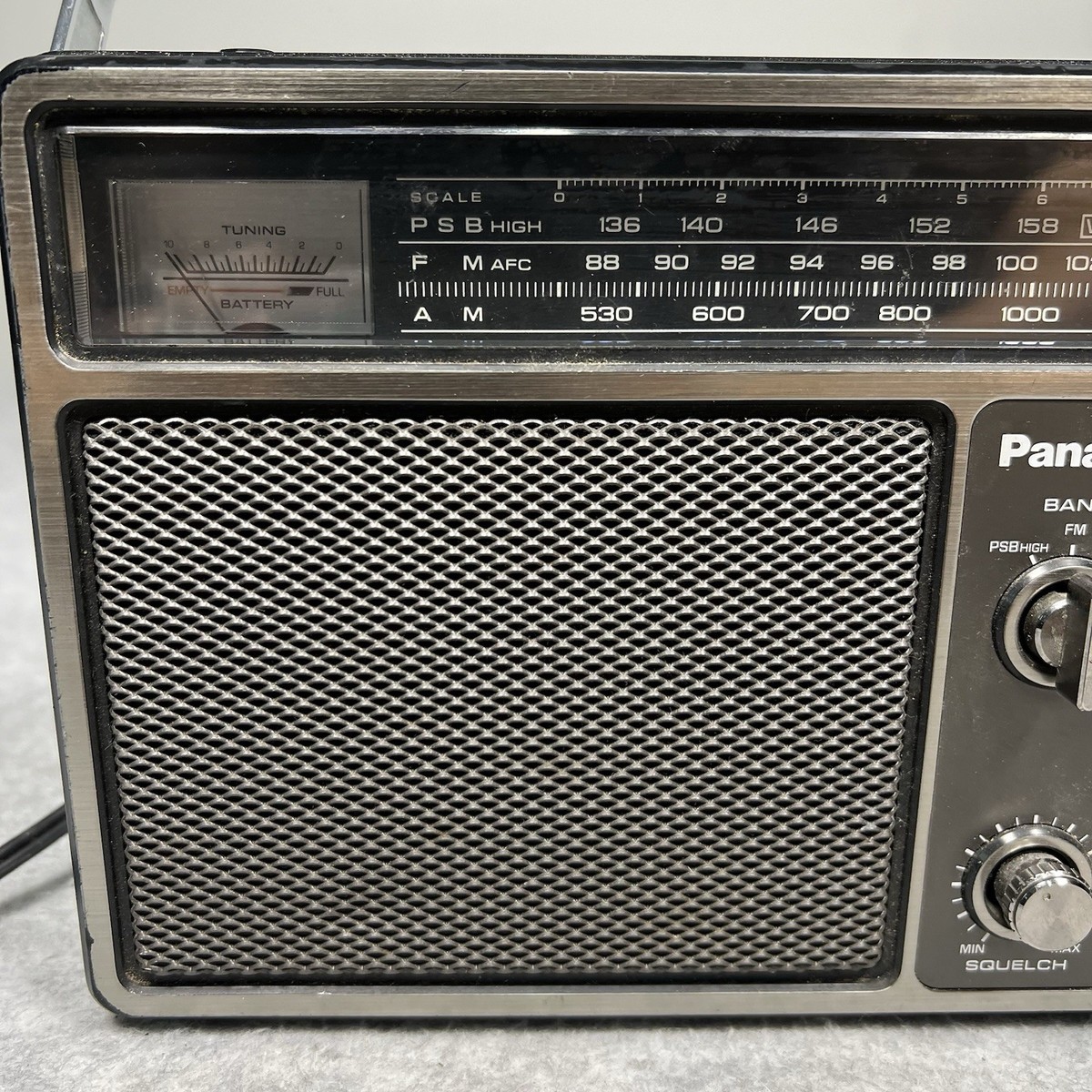 Vintage Panasonic 3-Band Portable Radio Model RF-1090 AM/FM/PSB
