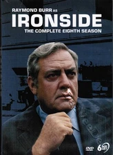 Ironside - Complete Season 8 NEW NTSC Cult 6-DVD Set Raymond Burr Don Galloway
