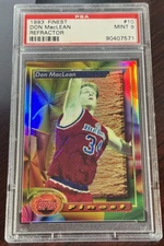 1993 DON MacLEAN TOPPS FINEST REFRACTOR #10 PSA 9 POP 16