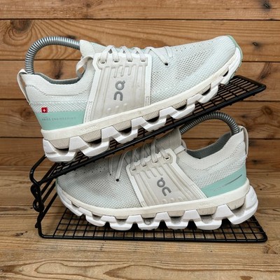 On Running Turnschuhe Damen Größe UK 4 Cloudswfit 3 Ivory Creek Fitness Schweizer Schuhe