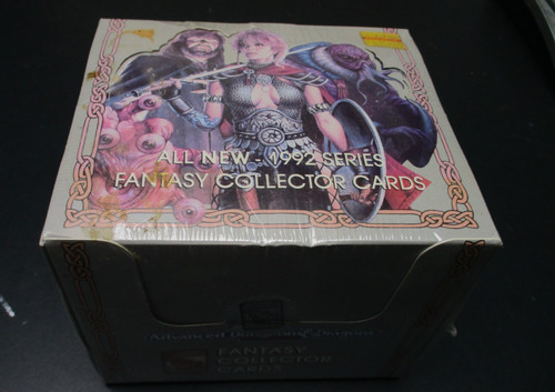 1992 TSR Advanced Dungeons & Dragons Fantasy Collector Cards Silver Box Sealed
