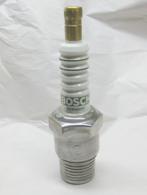 Rare Bosch Super 835 Friedel West Germany Ceramic Spark Plug Decanter