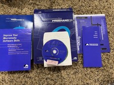 Macromedia Freehand 10 PC CD-ROM 2001 for Windows 98/NT Full Retail Ver Serial