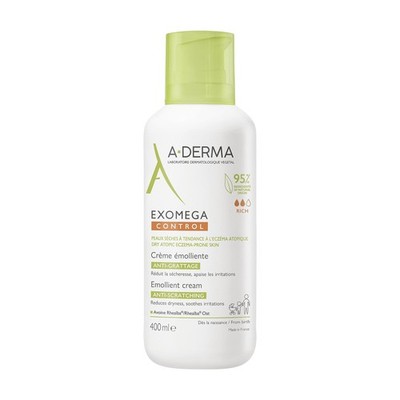 A-Derma - Exomega Control 400 ml 400 (1er Pack), Mehrfarbig 