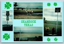 Shamrock Texas US 66 Continental Postcard 4x6 Unused TX