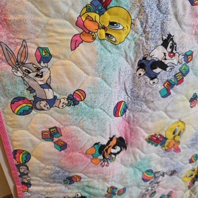 トゥイーティー シルベスター ブランケット ラグ 142x109