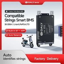 Daly Smart BMS 4S-24S 30A-200A Lifepo4 Li-Ion LTO Battery Bluetooth BMS