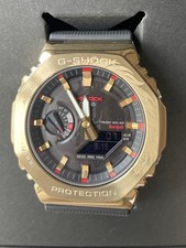 CASIO G-SHOCK GBM-2100 Gold Tough Solar Bluetooth Stainless Steel New from Japan