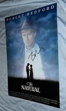 Director Barry Levinson Signed 12x18 Photo The Natural With Proof