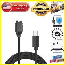 Compact 3.3 Ft Type C Replacement Cable for Garmin Watches - Fast Charging