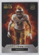 2022 Wild Card MATTE Rookie Heat Black - Orange Flames Kyle Hamilton #RH-20 1a7j. rookie card picture