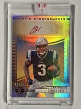 2019 Illusions Damien Harris Rookie Endorsements AUTO SP #d /50 Brady Patriots