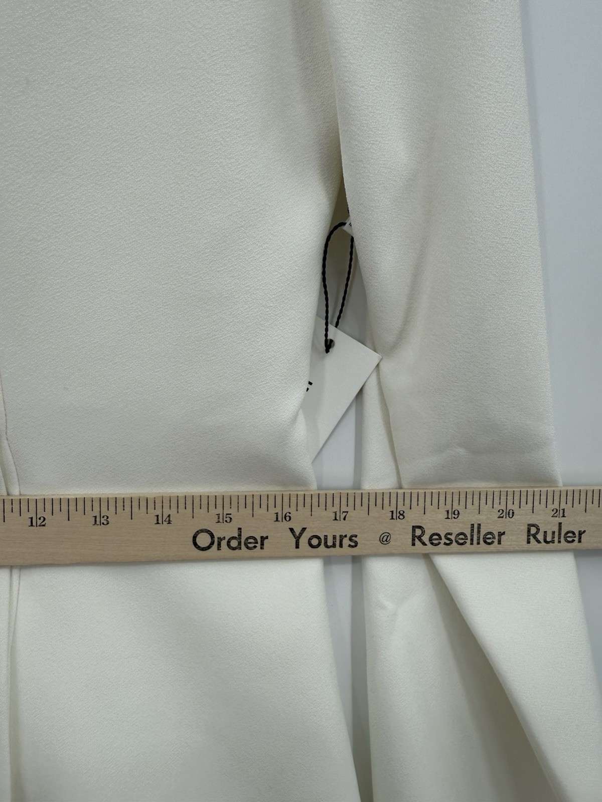 Jason Wu Dress Womens Medium Beige Off White Faux Wrap Blazer Mini NEW thumbnail 9