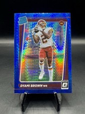 2021 Donruss Optic #223 Dyami Brown Blue Hyper Rated Rookie RC