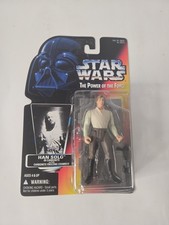 Kenner Star Wars Power Of The Force Red Card Han Solo In Carbonite Block