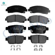 Set of 8 Front-Rear Ceramic Brake Pad Kit For 2009-2014 Acura TL