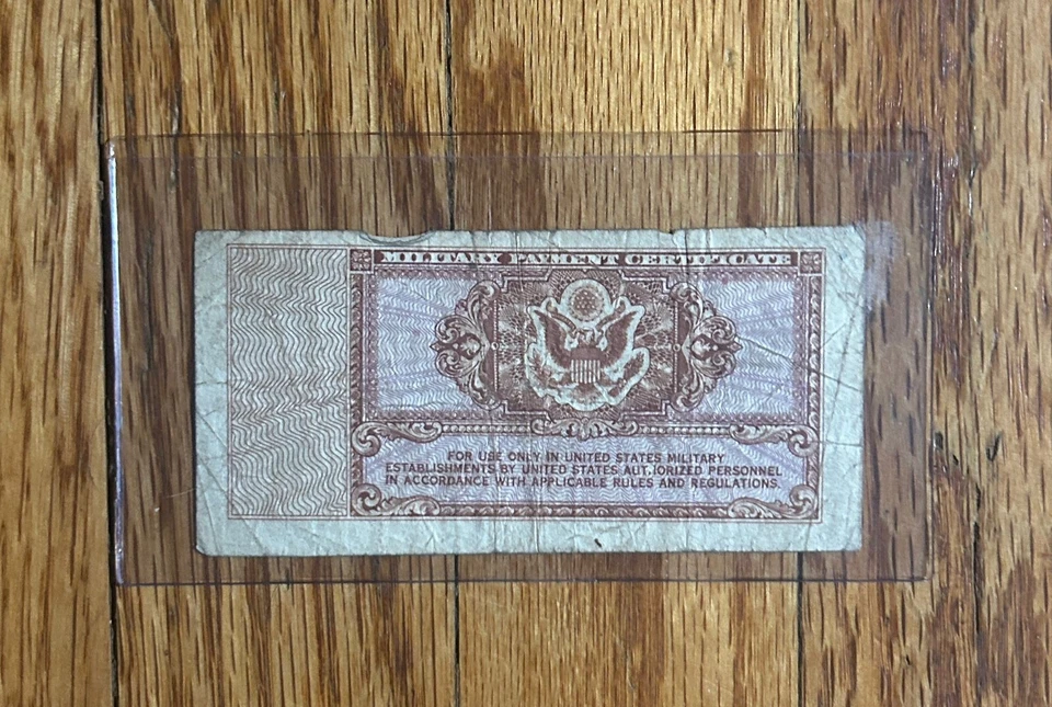 Military Payment Certificate Lot Of 75 MPC Several Series And Denominations Bulk - Image 3 of 4