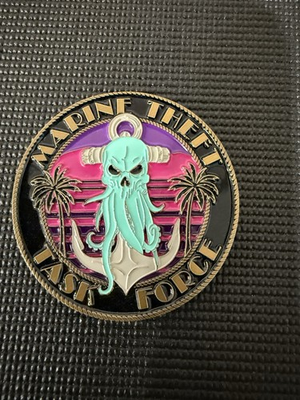 #ad Miami Dade FWC multi Agency Marine Theft Task Force Challenge Coin $65.00