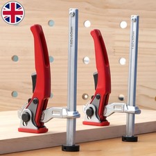 1-2x Bench Dog Clamp 160x60mm Quick Release Dog Hole Clamp For MFT & Guide Rail