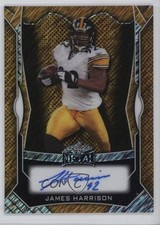 2025 Leaf Metal Authentics Gold Shimmer 1/1 James Harrison #BA-JH2 Auto 13u1