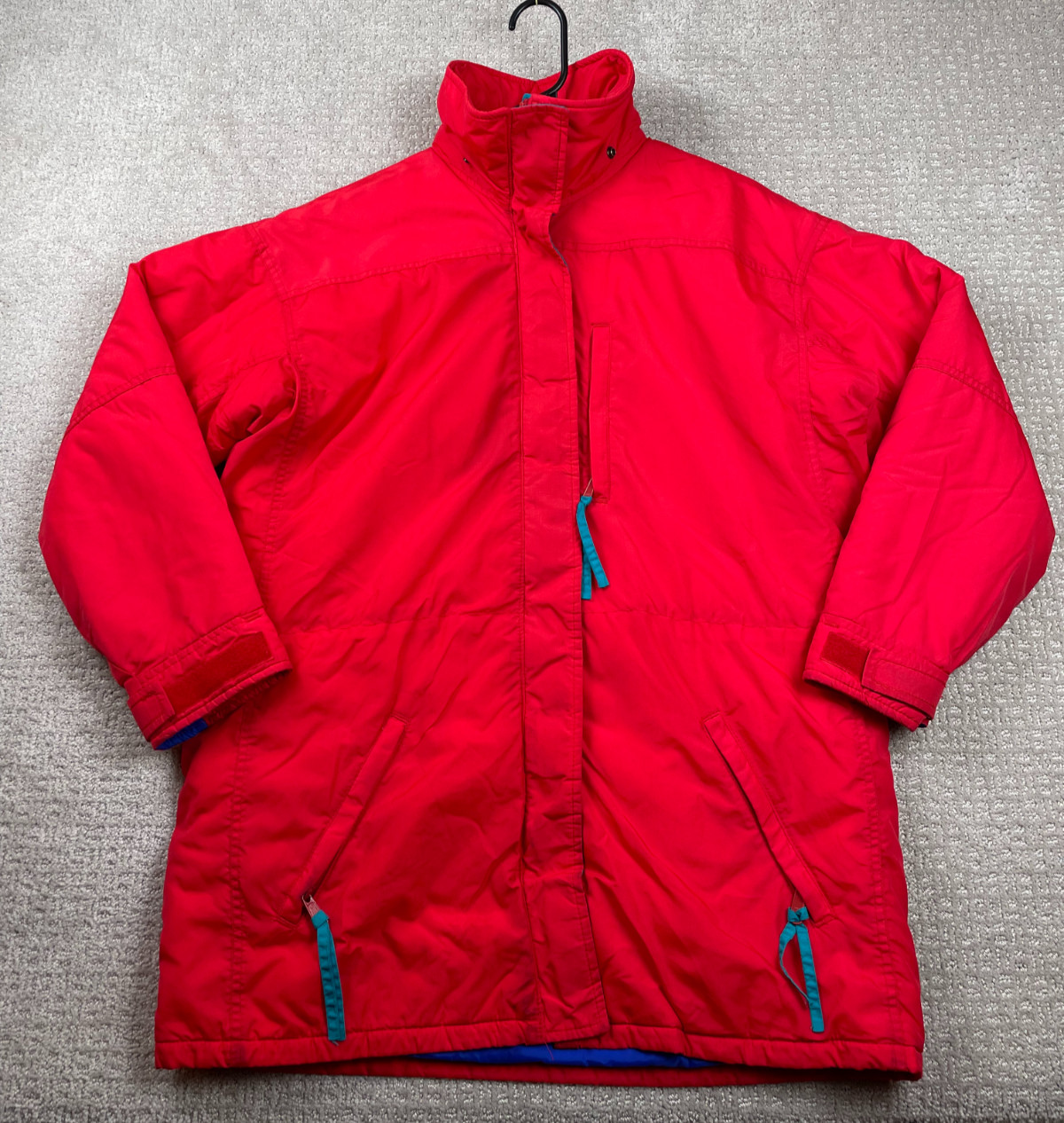 Vintage Columbia Jacket Women L Neon Pink Thinsulate Radial Sleeve Ski Snowboard