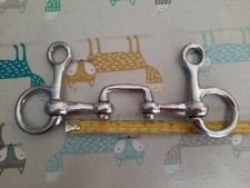 4 1/4" Hanging Cheek Fillet Baucher Mouth Pony Bit.