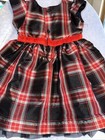 CARTER’S PLAID TULLE LINED BLACK AND RED PRETTY LITTLE DRESS SIZE 12 Months — photo 5