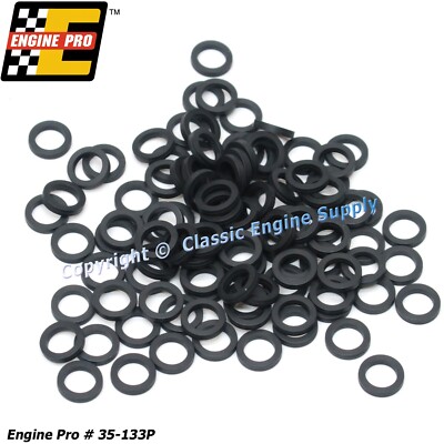 Box of 100 O-Ring Style Valve Stem Seals Fits sb Chevy 283 305 307 327 350 400