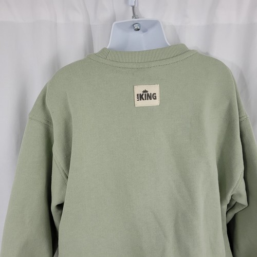 Zara Long Sleeve Lions King Sweater Green Girls Size 6 - Picture 6 of 15