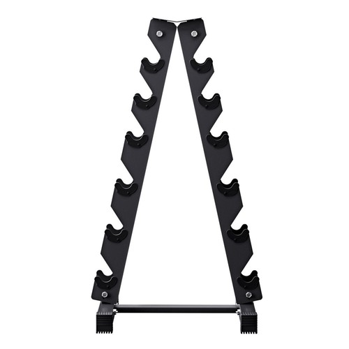 6-Tier Dumbbell Rack Weight Stand 200kg A-Frame Storage Gym Steel Holder Home AU - Picture 11 of 15