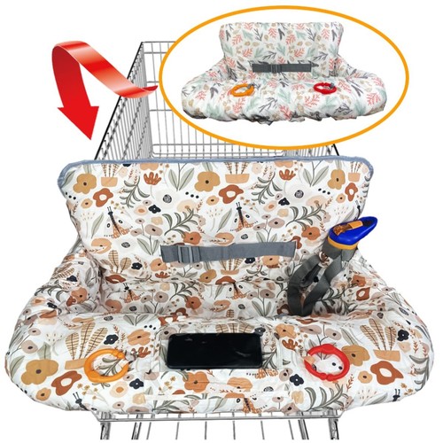 Shopping Cart Cover for Baby Grocery Cart Cover for Baby boy and Baby Girl Hi...