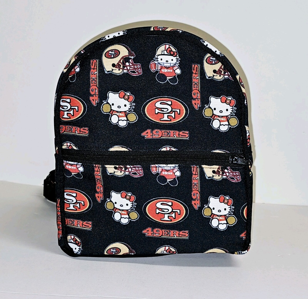 HELLO KITTY SF 49ERS BLACK MINI BACKPACK | eBay