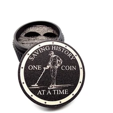 Metal Detecting finds container, box, jar for coins, buttons and rings