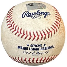 Albert Pujols Game Used FINAL Career 703rd Home Run Game Baseball 10/3/22 L@@K