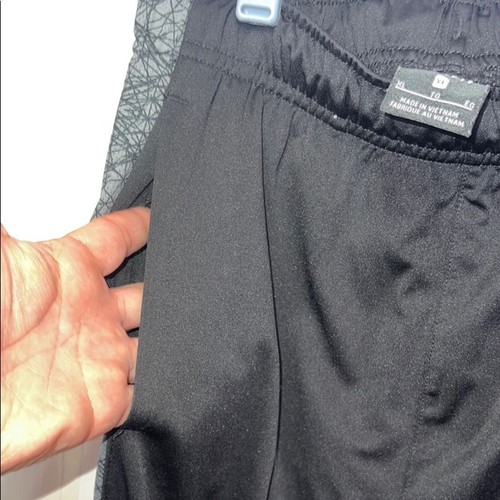 Nike Black Track Pants with Gray Accents dry-fit ZS XL - Picture 11 of 16