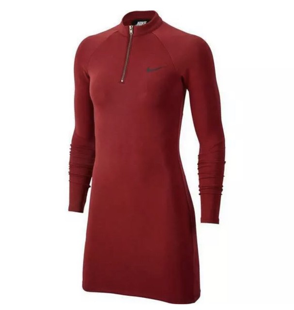red nike dress
