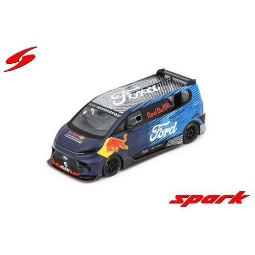 1:43 SPARK Ford Transit Supervan 4 Red Bull Grand Sambuc 2023 Verstappen S6498 M - Image 2 of 2