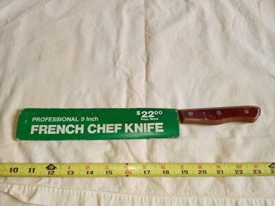 Maxam 9'' steel Stainless french chef Knife.