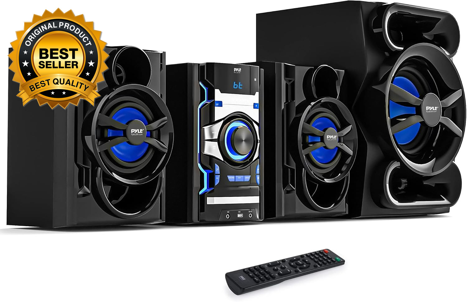 1000 Watt Dvd Shelf System For Home Wit