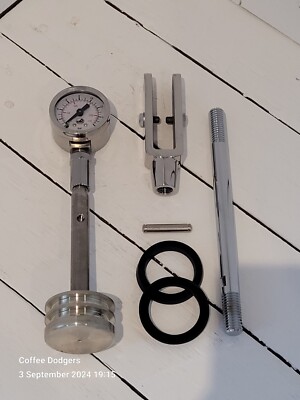 La Pavoni professionelles Druckprofilierset, vor & nach Millennium UK-Bestand