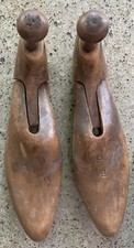 Pair Of Vtg Wooden Shoe Stretchers. 10" Long  Very Old, Unbranded  Nice For Decor