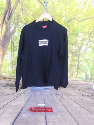 supreme black long sleeve