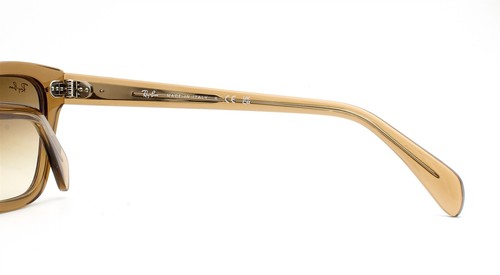 Ray-Ban RB 0707S 6640/51 Sonnenbrille Crystal hellbraune Glasgläser 50 mm mit Etui - Bild 7 von 9
