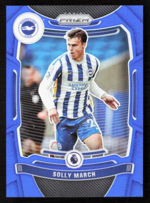2021-22 Panini English Premier League EPL Prizm Solly March Blue /340 #186